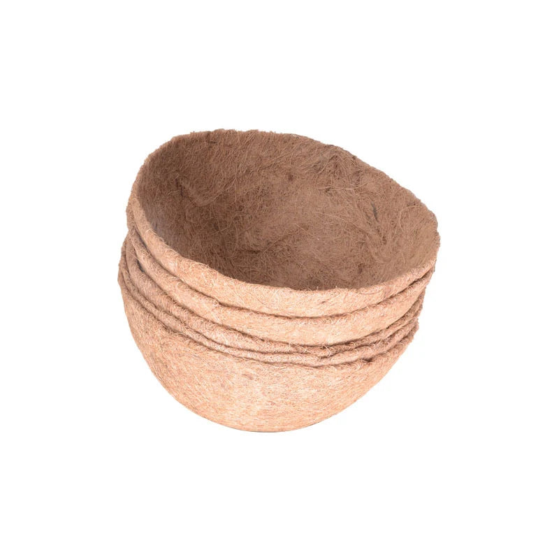 Wall Planter Half-Round Steel Frame Coir Liner