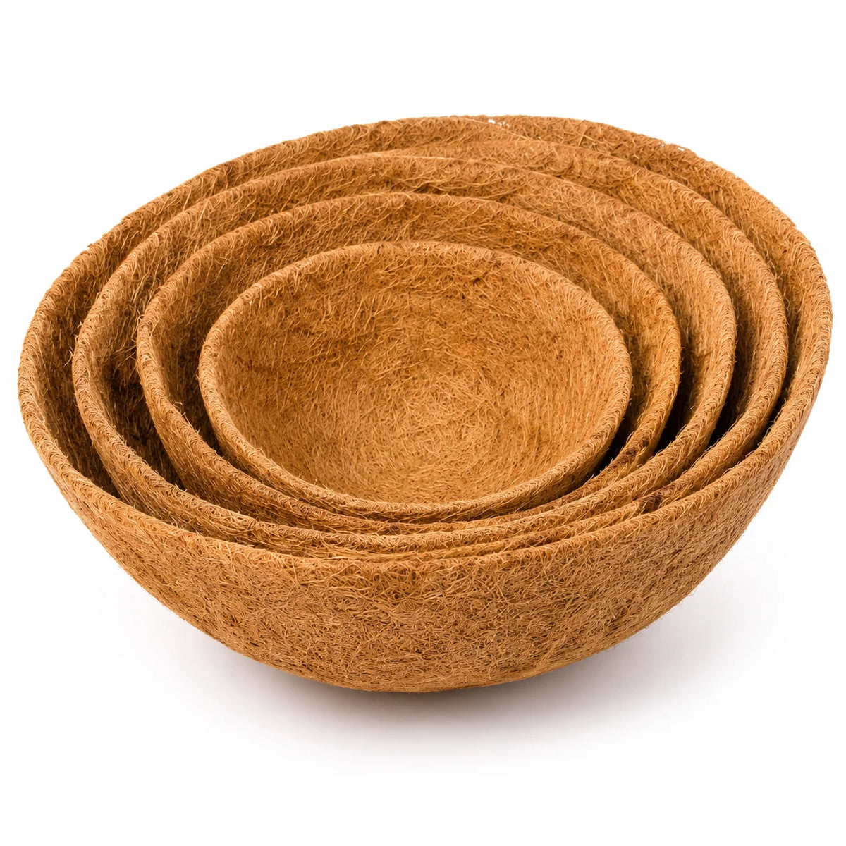 Wall Planter Half-Round Steel Frame Coir Liner