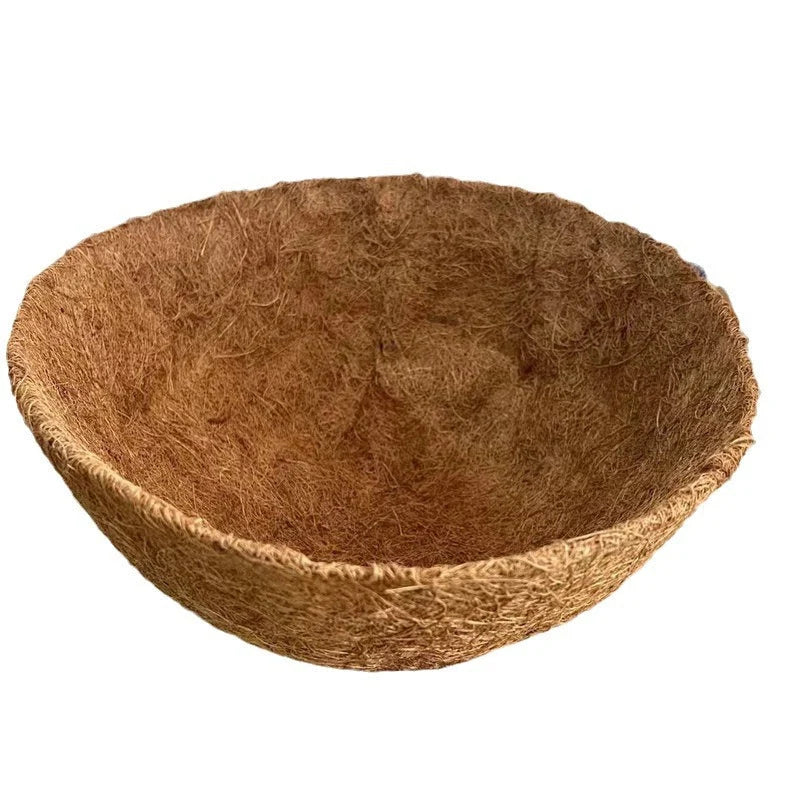 Wall Planter Half-Round Steel Frame Coir Liner
