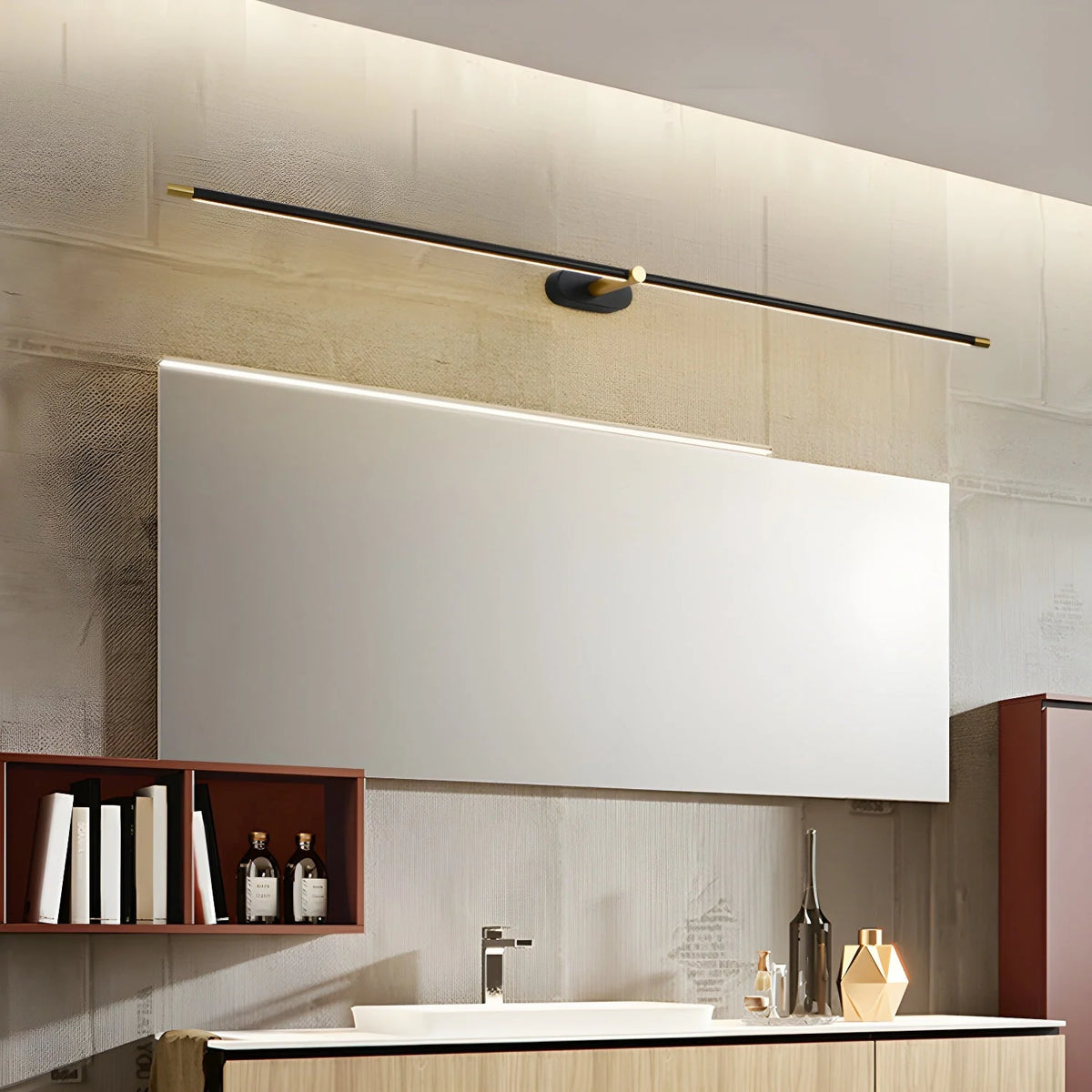 Wall Sconce USB Rechargeable Dimmable 3-Color LED