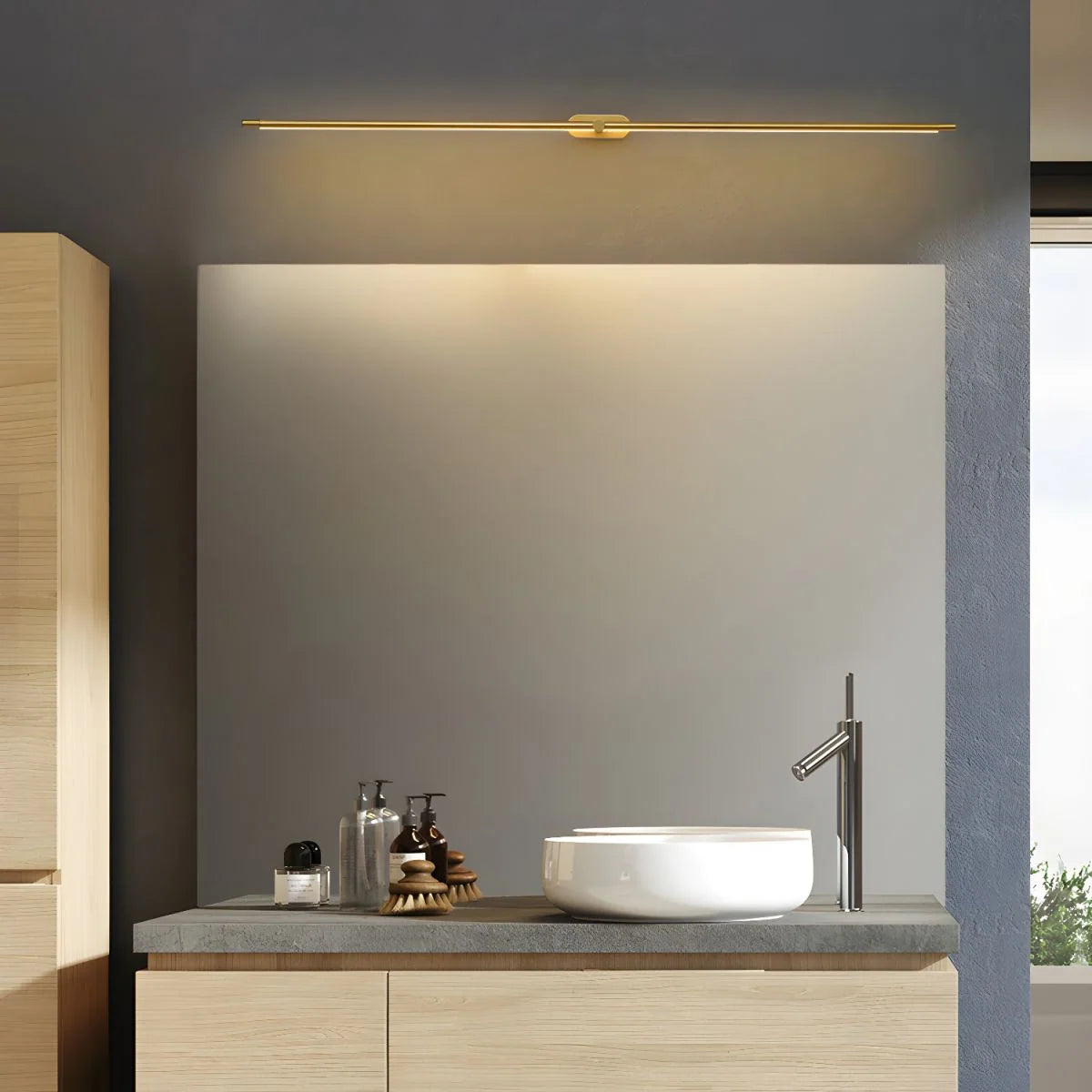 Wall Sconce USB Rechargeable Dimmable 3-Color LED