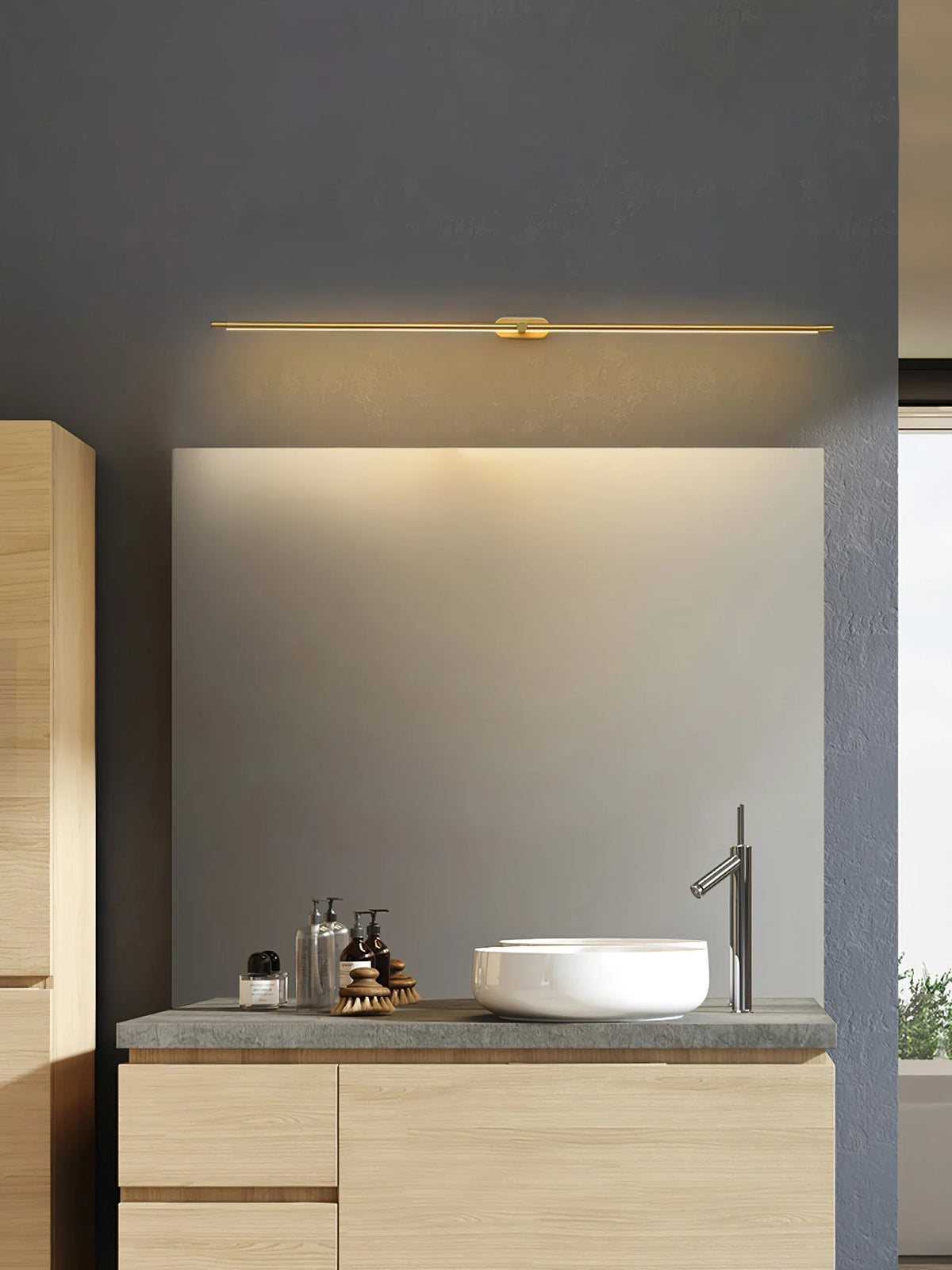 Wall Sconce USB Rechargeable Dimmable 3-Color LED