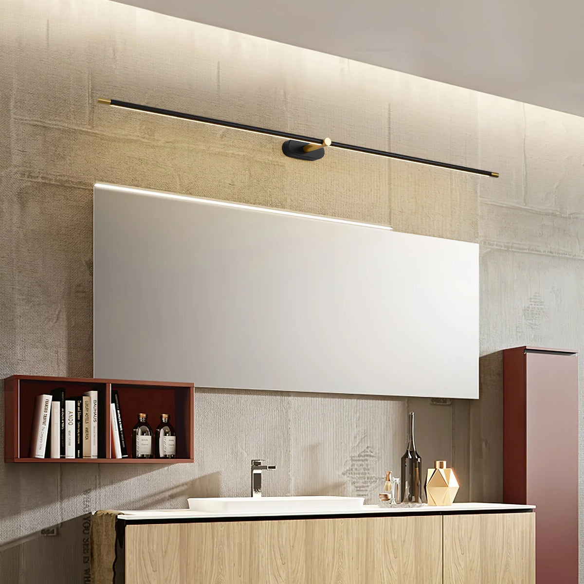 Wall Sconce USB Rechargeable Dimmable 3-Color LED