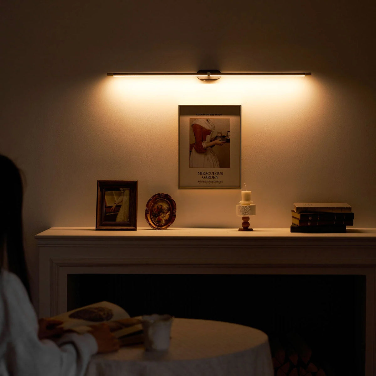 Wall Sconce USB Rechargeable Dimmable 3-Color LED