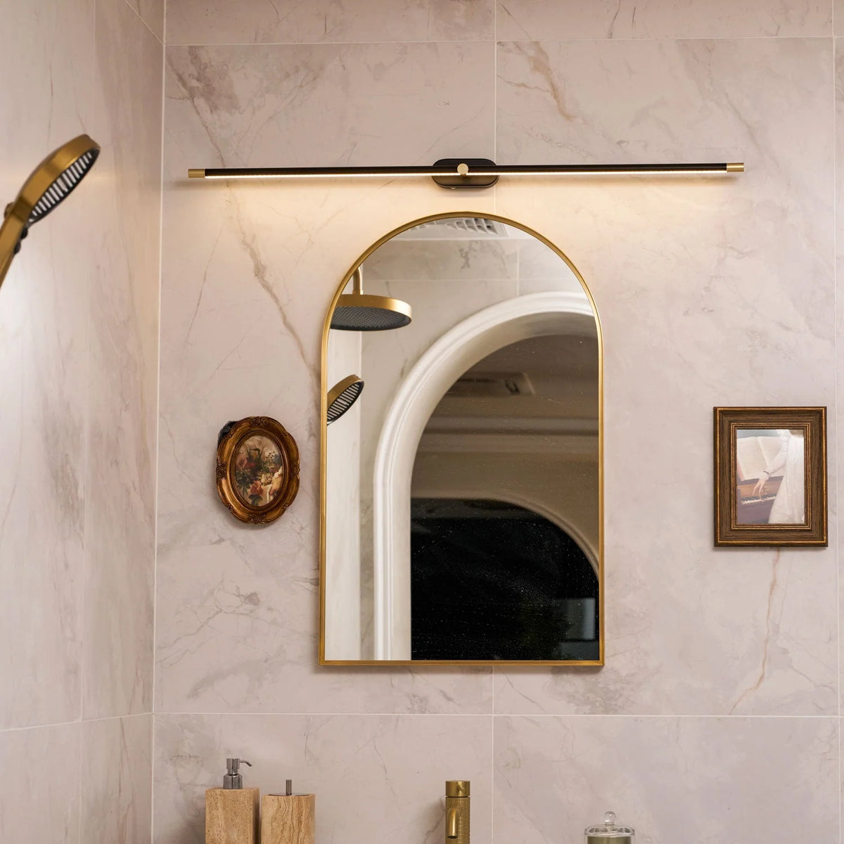 Wall Sconce USB Rechargeable Dimmable 3-Color LED