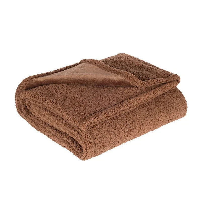 Waterproof Blanket Soft Fleece Machine Washable