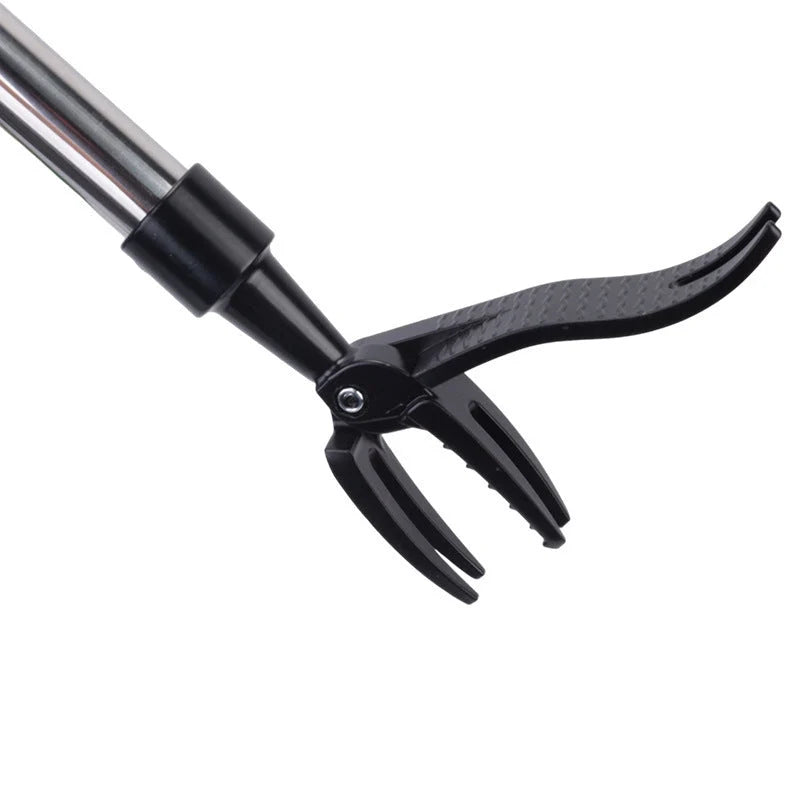 Weed Puller Long Handle Three-Claw Metal Head