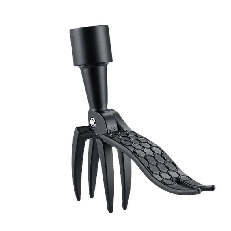 Weed Puller Long Handle Three-Claw Metal Head