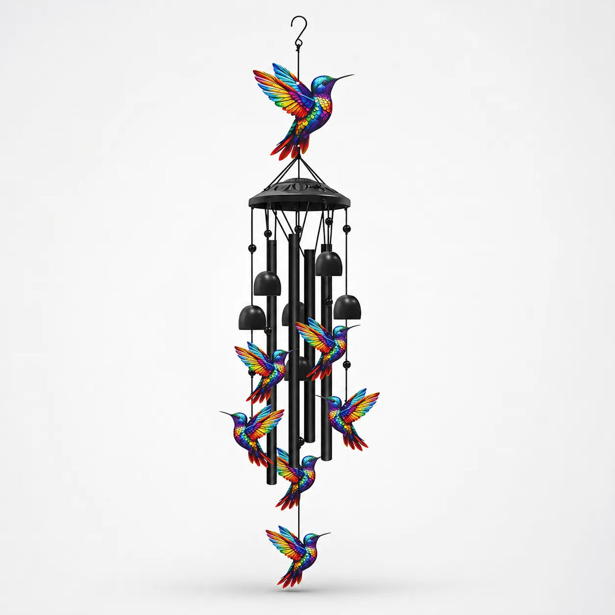 Wind Chime Aluminum Tubes Weather-Resistant Outdoor Decor
