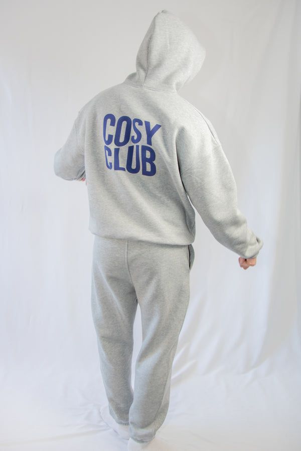 Unisex COSY CLUB Co-ord Set - Grey